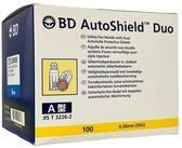 Becton Dickinson Lanzetten BD AutoShield DUO Sicherheits-Pen-Nadel 8 mm, 30,00G, 100