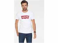 Levi's® T-Shirt Batwing Logo Tee mit Logo-Front-Print, weiß