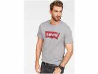 Levi's® T-Shirt Batwing Logo Tee mit Logo-Front-Print, grau