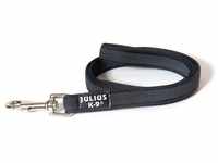 Julius-K9 Hundeleine Leine Super Grip mit Handschlaufe schwarz/grau