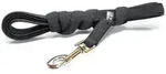 Julius-K9 Hundeleine Leine Super Grip mit Handschlaufe schwarz/grau grau|schwarz