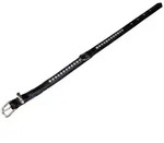 Nobby Hunde-Halsband Halsband "Crystal" einreihig, schwarz, XS, Kunstleder...