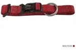 Wolters Hunde-Halsband Professional Halsband rot Gr.M extra-breit | 2 cm x 28 cm - 40