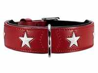 Hunter Tierbedarf Hunde-Halsband Halsband Magic Star rot/schwarz Größe: 60 cm...