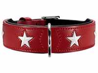 Hunter Tierbedarf Hunde-Halsband Halsband Magic Star rot/schwarz Größe: 50 cm...