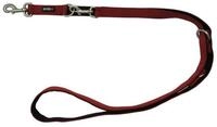 Wolters Hundeleine F&uuml;hrleine Professional Comfort rot/schwarz