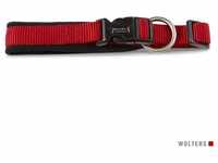 Wolters Hunde-Halsband Halsband Professional Comfort rot/schwarz Größe: 11 /