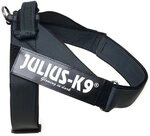 Julius-K9 Hunde-Powergeschirr Gurtbandgeschirr schwarz
