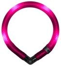 LEUCHTIE Leuchthalsband LEUCHTIE Mini Bewegungssensor hotpink 27,5, wasserdichtes LED