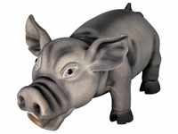 Trixie Schwein mit Original-Spielzeug-Tierstimme, Latex 17cm