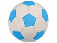 TRIXIE Spielknochen Soft-Soccer-Bälle groß, weiß-bunt - 12 Stück