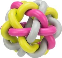TRIXIE Tierball Knotenball f&uuml;r Hunde - bunt - &oslash; 10 cm, Gummi