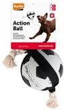 Karlie Tierball Hunde Fu&szlig;ball mit Griffseilen, (1-tlg)