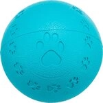 TRIXIE Tierball Hundespielzeug Ball - petrol - &oslash; 9 cm, Gummi