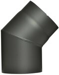 Firefix Ofenrohr FireFix Ofenrohrbogen 45&deg;, &Oslash; 150 mm, schwarz