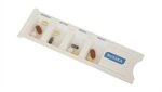 RUSSKA Pillendose Tablettendispenser f&uuml;r einen Tag