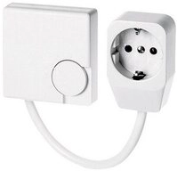 Eberle Raumthermostat Steckerthermostat mit 1.8 m Kabel und Zwischenstecker 101 9101
