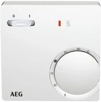 AEG Haustechnik Raumthermostat RT 601 SN, Temperatur-Regler, 2-Punkt, Aufputz,