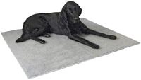 Kerbl Tierbett Kerbl Thermoteppich, 125 x 80 cm, Anti-Rutsch, grau, 84002