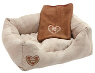 Kerbl Tierbett Kuschelbett Love You 47 cm x 37 cm 81231
