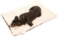 SURPLUS Tierdecke Reisedecke mit Schaffell-Imitation Basic braun