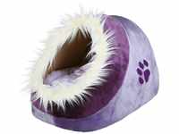 TRIXIE Schlafhöhle Kuschelhöhle Minou lila/violett für kleine Hunde