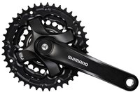Shimano Fahrradkurbel SHIMANO Kurbelgarnitur TOURNEY FC-TY501 Kurbelgarnitur -