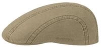 Stetson Flat Cap (1-St) Organic Cotton Cap mit Schirm