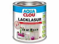 CLOU Holzschutzlasur CLOU Aqua Clou Lack Lasur L17 Weiß 375ml
