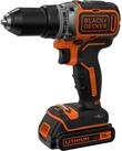 Black + Decker Bohrmaschine BLACK+DECKER Akku-Bohrschrauber BL186K, 18Volt