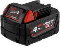 Milwaukee M18 B4 Akku 18 V / 4,0 Ah / 4000 mAh RED Li-Ion (4932430063) Akkupacks