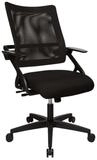 TOPSTAR Schreibtischstuhl New S'move, mit Armlehnen, Muldensitz, Knierolle und
