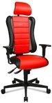TOPSTAR B&uuml;rostuhl Drehstuhl, SITNESSRS, Rot, B 68 cm, T 68 cm