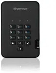 iStorage diskAshur2 SSD 128GB Black USB 3.2 (Gen 1) / 2.5" / external SSD / Mil