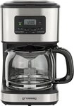 grossag Filterkaffeemaschine KA 46 mit Timer, 1,5l Kaffeekanne, Papierfilter 1x4