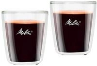 Melitta Tasse 51799 Doppelwandige Espresso-Gl&auml;ser, Mikrowellenfest Doppelwandig
