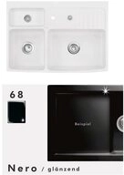 Systemceram K&uuml;chensp&uuml;le Sp&uuml;lmodul KeraDomo CENTRA 90 (f&uuml;r 60 cm