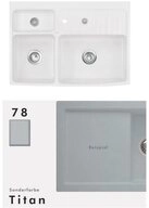 Systemceram K&uuml;chensp&uuml;le Sp&uuml;lmodul KeraDomo CENTRA 90 (f&uuml;r 60 cm