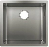 hansgrohe Edelstahlsp&uuml;le hansgrohe 400 S719-U400, Edelstahl, 45/45 cm