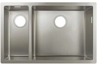 hansgrohe Edelstahlsp&uuml;le hansgrohe 180/450 S719-U655, Edelstahl, 70,5/45 cm