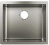 hansgrohe Edelstahlsp&uuml;le hansgrohe 500 S719-U500, Edelstahl, 55/45 cm