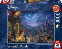 Schmidt Spiele Puzzle Disney Die Sch&ouml;ne und das Biest, Tanz im Mondlicht, 1000