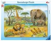 Ravensburger Verlag GmbH Rahmenpuzzle Ravensburger Rahmenpuzzle Afrika 30 Teile,