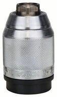 BOSCH Bohrfutter Schnellspannbohrfutter mattverchromt, 1.5 bis 13 mm, 1/2...