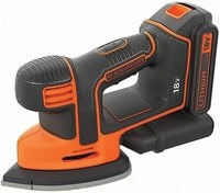 Black + Decker Dreieckschleifer Akku-Dreieckschleifer Mouse inkl. 400mA...
