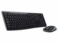 Logitech MK270 Wireless kabellos schwarz 920-004511 Tastatur- und Maus-Set