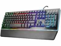 Trust Gaming GXT 860 Thura Halbmechanische LED-Tastatur DE QWERTZ Keyboard