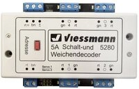 Viessmann Modelleisenbahn-Weichenantriebe Schalt- und Weichendecoder 5280