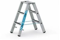 Zarges T-Gleiter ZARGES R13step B - LM-Stufen-Stehleiter 2 x 3 Stufen