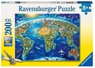 Ravensburger Puzzle Gro&szlig;e, weite Welt. Kinderpuzzle 200 Teile, 200 Puzzleteile